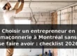 Entrepreneur en maçonnerie à Montréal : checklist 2026 — illustration